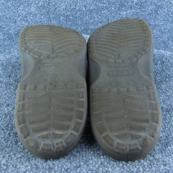 Crocs Women Flip Flop Sandal Shoes Brown Synthetic Size 7 Medium - Picture 8 of 9